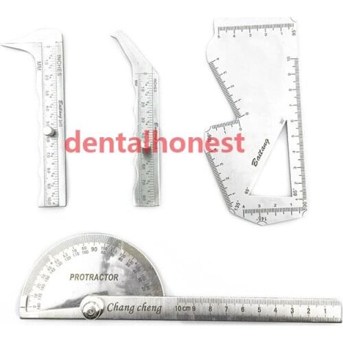 Ruler Nasal measuring scale stainless steel Nasal caliper carved plate asal plastic surgery instruments tools
