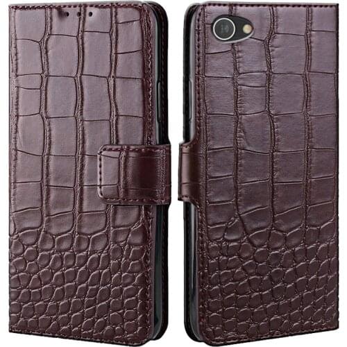 Magnetic Leather Case for Alcatel A5 LED 5085 Wallet Flip Cards Holder Stand Phone Cover