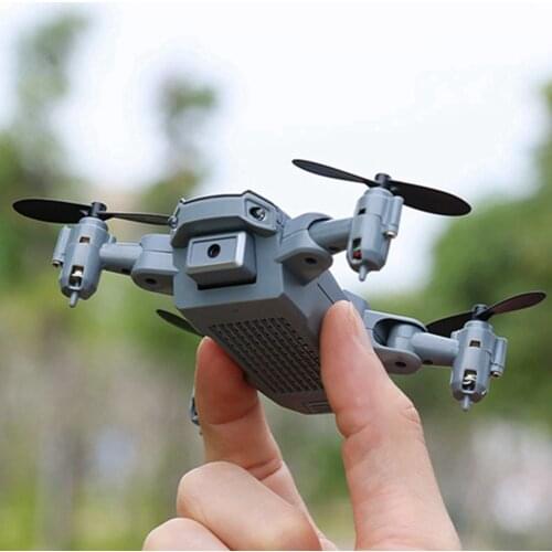 [Mini all-in-one] Remote control aircraft childrens black technology drone aerial photography HD aircraft boy toy