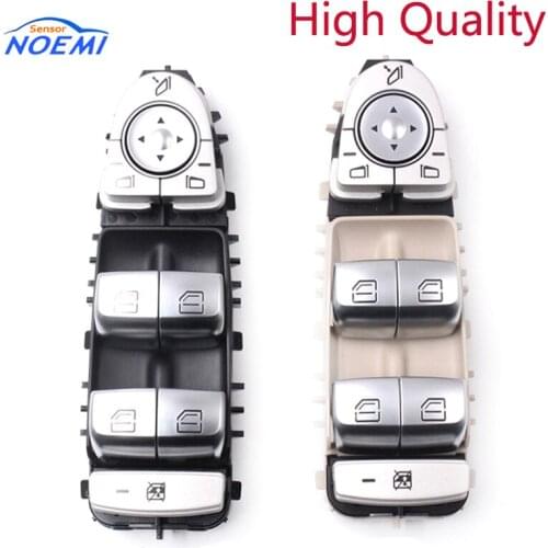 YAOPEI 2 colors Black or Beige High Quality Power Window Switch A2229056800/2229056800 For Mercedes-Benz S550 S63AMG S65AMG 2015