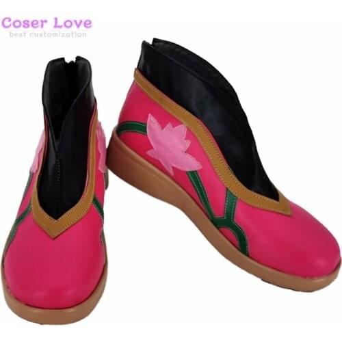 Dropkick On My Devil Jashin-chan Dropkick Jiangshi Zombie Cosplay Boots shoes Halloween Christmas Boots