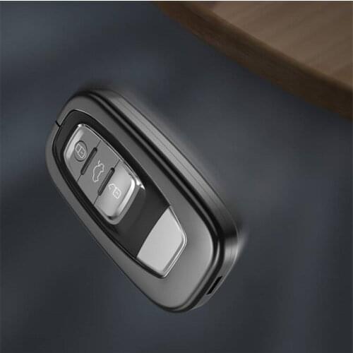 Smart Remote New Fashion TPU Car Key Case Full Cover Shell For Audi Car Key protector case Car Keychain