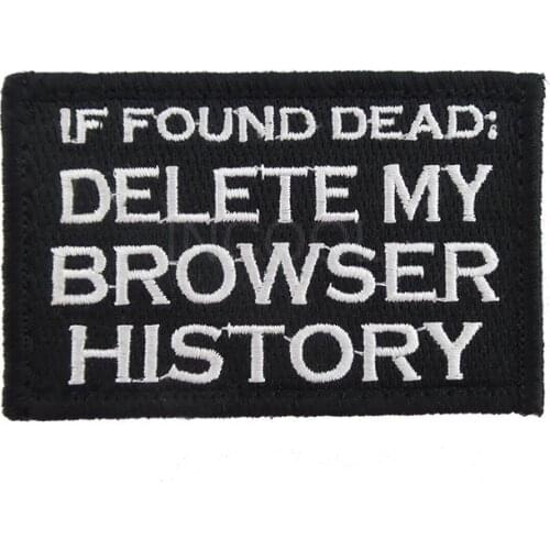 Embroidery Patch Words Patch Tactical Emblem Badges Hook & Loop Fastener Embroidered Patches For Backpack Cap Jackets