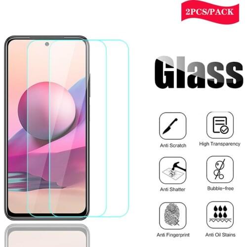 2pcs for readmi note 10s glass tempered glasses for xiaomi redmi note 10s note10s glas anti-scratch screen protectors film 6.43"
