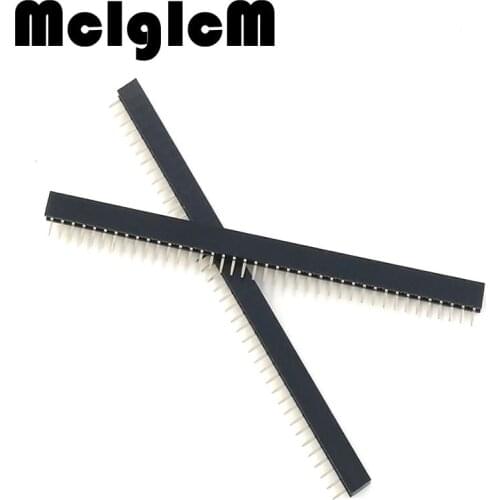 210pcs/lot 2mm 40 Pin 1x40 1*40 Female Single Row Pin Header Strip pin header Free shipping