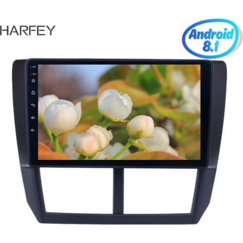 Harfey 9inch Android 8.1 head unit Car GPS Radio 2 din car Multimedia Player For 2008 2009 2010-2012 Subaru Forester Digital TV