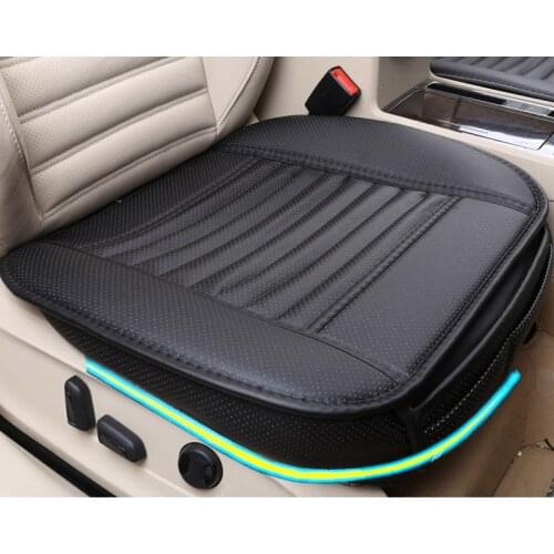 Car Seat Cover Easy Install Car Seat Cushions,non-rollding Up Pads Single Non Slide Not Moves Bamboo-bon Covers E1 X25