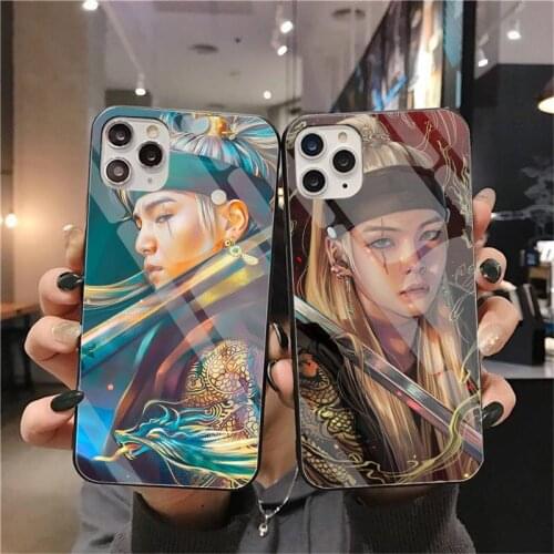 Agust D S-Suga King Phone Case Tempered Glass For iPhone 12 Pro Max Mini 11 Pro XR XS MAX 8 X 7 6S 6 Plus SE 2020 Cover