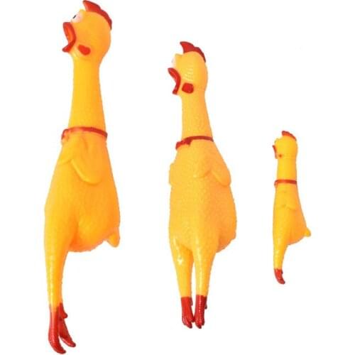 Pet Toy Dog Screaming and Screaming Teething Vinyl Chicken Dog Toys for Small Large Dogs Pet Toys Dog Toy Supplies