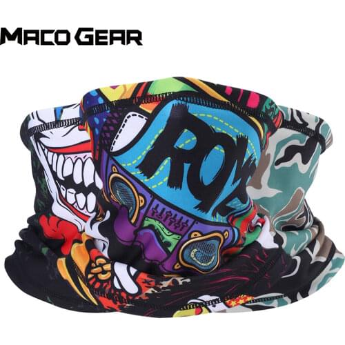 Clown Magic Bandana Running Scarf Half Face Cover Ski Fishing Biker Elasticity Scarf Hiking Sports Men Girl Breathable Balaclava