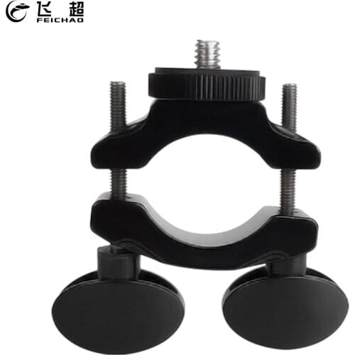 Bicycle Mount Motorcycle Handlebar Seatpost Pole Roll Bar 15-38mm Tube Clamp Aluminum 1/4" for GoPro Hero 9 8 7 5 Sports Camera