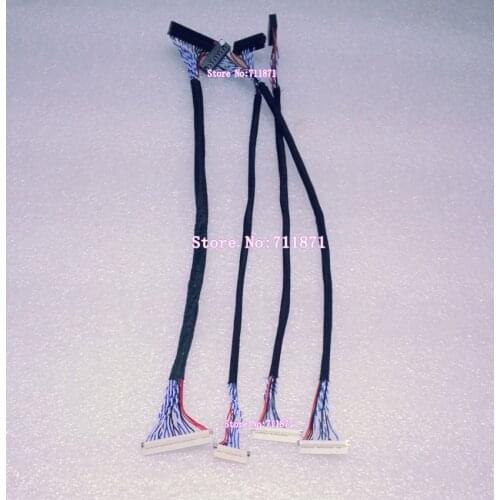 LVDS 1ch/2ch 6bit/8bit DF19 LCD Screen Line Cable Universal Commonly DF19 Screen Line Wire LVDS DF19 Lcd Screen Line Cord