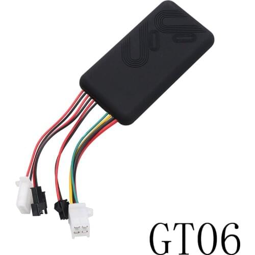 Mini car Vehicle GPS Tracker GT06 with Cut off fuel / Stop engine / GSM SIM alarm