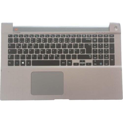 NEW!!! German For Samsung 700Z7A 700Z7B 700Z7C NP700Z7A NP700Z7B NP700Z7C Backlit keyboard GR laptop keyboard with C shell