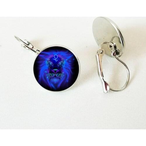 NEW Zodiac Sign earring 12 Constellation Leo Virgo Libra Scorpio Sagittarius earring Holder Birthday Earring gift