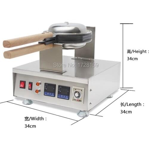 New design electric egg waffle maker, non stick aberdeen egg maker,egg puff machine for sale