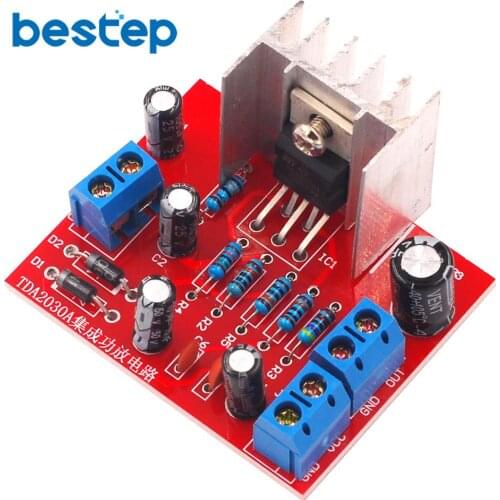 TDA2030A Mono Power Amplifier Circuit Set Successfully Placed Circuit Electronic Production Kit Skill Training