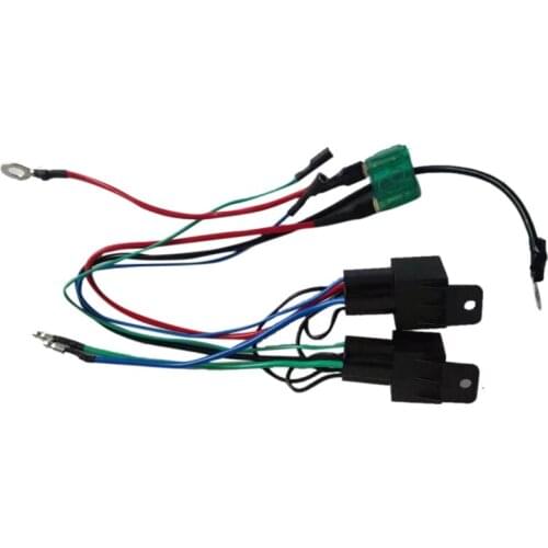 Wiring Harness Converts 3-wire Tilt Trim Motor Into 2-wire 30 Amp Fuse 2 Relay