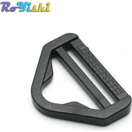 10pcs/pack 3/4" Plastic Adjuster with bar Swivel Clip D-Ring Loop Insert Buckle Backpack Straps Webbing 20mm