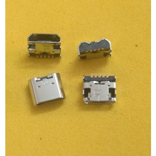 100pcs mini Micro USB Charger Dock Plug Jack Connector Socket Charging Port For LG Intuition VS950 V500 V400 F100 Replacement