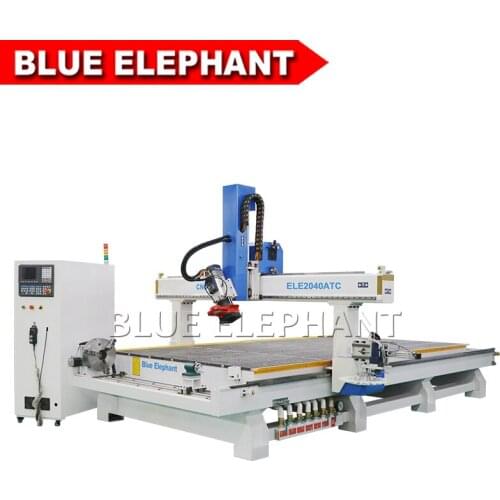 2040 cnc router linear type atc auto tool changer carving on MDF for wood kitchen cabinet door