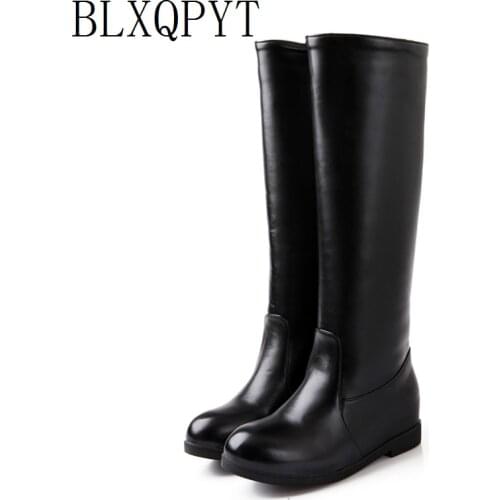 BLXQPYT 2019 Spring Autumn Winter Botas Mujer knee high boots Womens Femininas Botas Zapatos Mujer Chaussure Femme Shoes 507