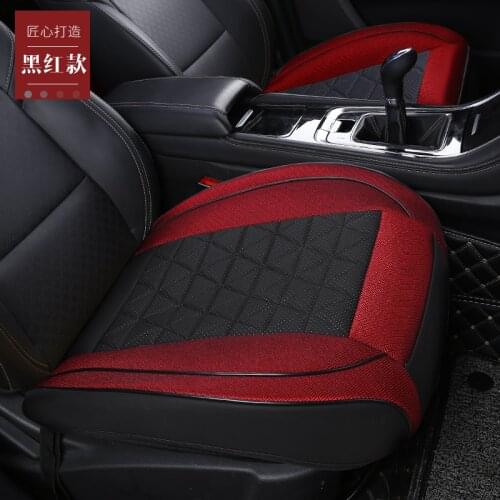 Pu Leather Seat Cover Cars Interior Automobiles Seats Covers Cushion Universal Protector Seat Leather Mats Auto Pad Accessories
