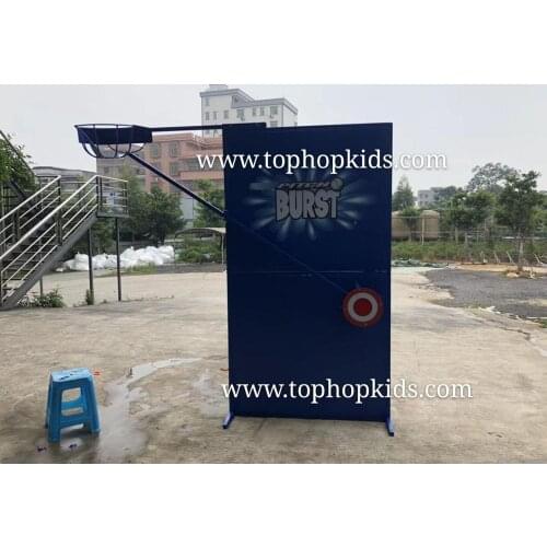Cheaper price Pitch burst water game dunk tank machine water war game for event party