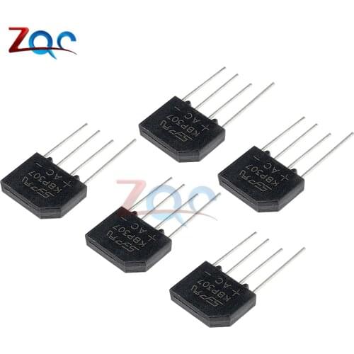 20PCS 3A 700V Diode Rectifier Flat Bridge KBP307 DIP-4 Bridge Rectifier