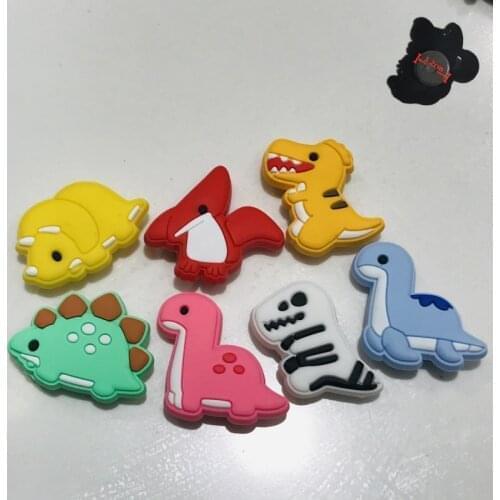 7PCS PVC Cute Cartoon Colorful Dinosaur Fridge Magnetic Sticker Unicorn Diamond Refrigerator Magnets Girls Boys Souvenir Gifts