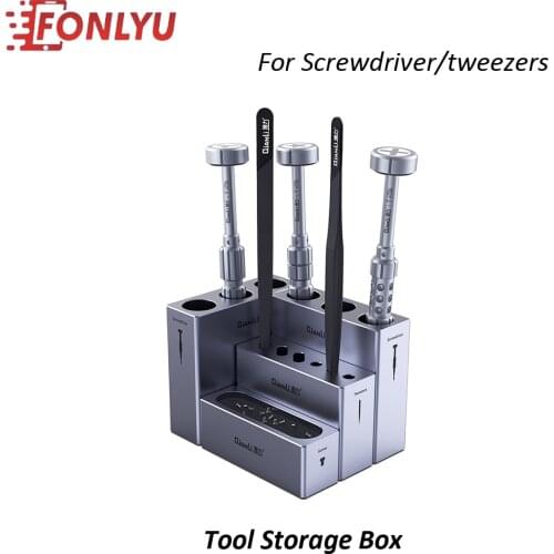 Qianli New Modular Storage Box For Screwdriver Tweezers Screws Magnetic Mobile Phone Repair Modular Multifunctional Storage Box