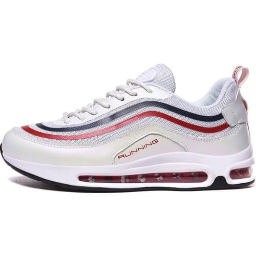 Men Sneakers Fashion Lightweight Lace-up Air Cushion Running Shoes Big Size 48 Casual Training Jogging Footwear Men Tennis Shoe