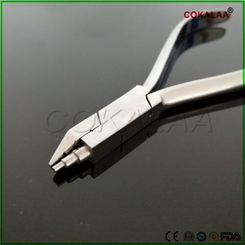 Dental Orthodontic Tweed Omega Loop Bending Forming Plier Instrument Trapezoid pliers