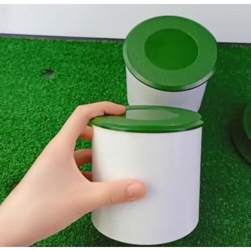 Plastic Golf Hole Cup Cover Golfing Holes Protective Cap Putt Equipment