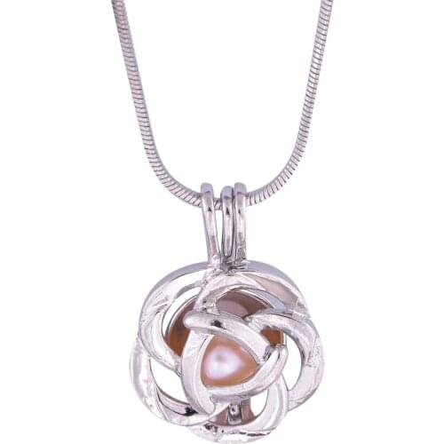 Lovely cage pendants For Women Ball Type Antique Silver Charm Women Wedding Mothers Day Gift P11