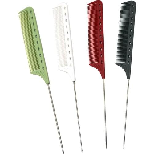 Highlight Combs Hair Salon Dye Comb For Home Salon Hair Styling Hairdressing Fine-tooth Anti-static Hair Style Rat Tail Comb