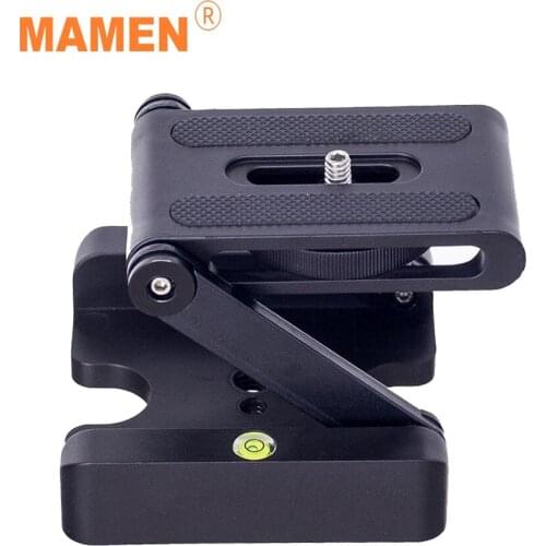 MAMEN Z Flex Folding Tilt Stand Holder Camera Foldable Desktop Holder Universal Tool for SLR Canon Nikon Aluminum Alloy Tripod