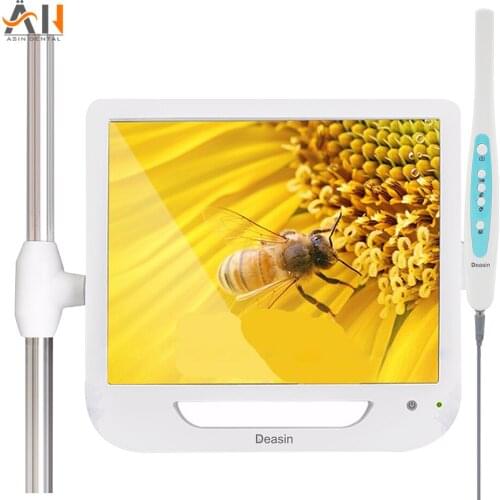 17 Inch Monitor USB / Wifi Intraoral Endoscope Endoscope Camera 6 Led Camera Dental Camera Dental Light Dentist