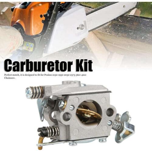 Chainsaw Carburetor Gasket Replacement Kit Fit for Poulan 2150 1950 2050 2375 36cc 40cc Chainsaw Parts