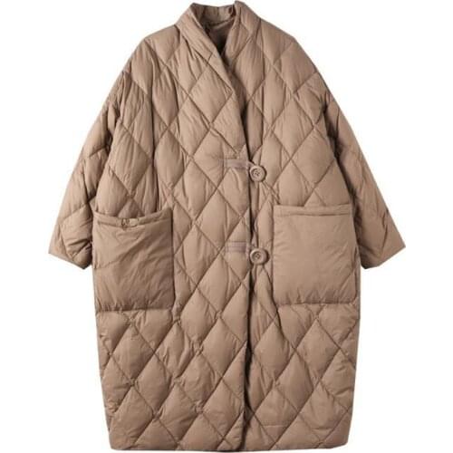 Women Filling Cotton Long Coats Autumn And Winter Casual Style Woman Parkas Female Outwear And Overcoats