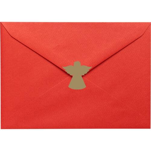 48pcs Angel stickers for envelope Christmas Wall & Window Decor, Giftwrapping, Card Making Sticker Party Decoration Decal A659