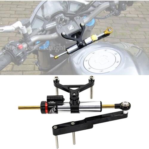 Accessories For HONDA CB1000R CB 1000R 2008-2016 CNC Steering Damper Stabilizer Shock Absorber Direction Mount Bracket CB 1000 R
