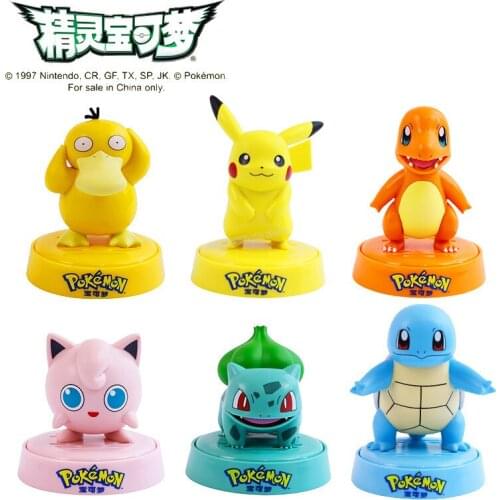Pokemon Car Aromatherapy Solid Balm Decoration Pikachu Psyduck Squirtle Charmander Jigglypuff Bulbasaur Anime Decor
