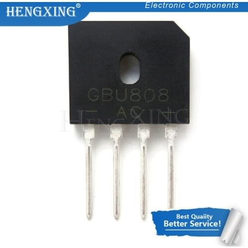10pcs/lot GBU808 800V 8A power Diode Bridge RectifierIn Stock