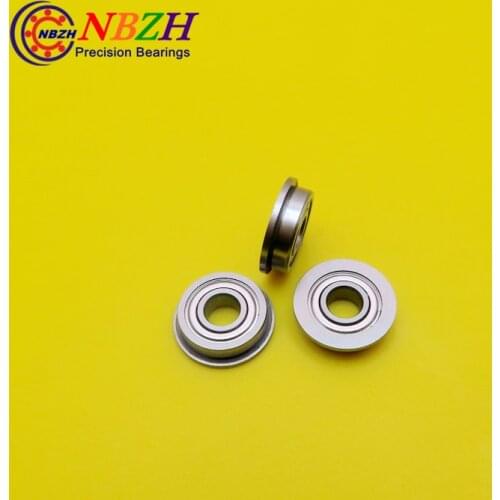 F695ZZ F695-2RS F619/5 DDLF-1350ZZ Flanged Flange Deep Groove Ball Bearings 5*13*15*4*1 mm For VORON Mobius 2/3 3D Printer