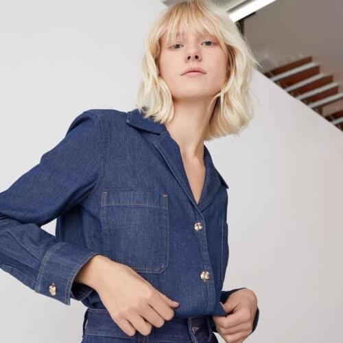Jyate Womens Denim Shirts