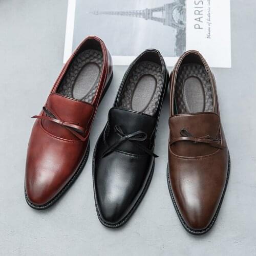 Classic tassel mens shoes formal shoes leisure Brock shoes luxury leather shoes mens leisure office business wedding shoes BIG