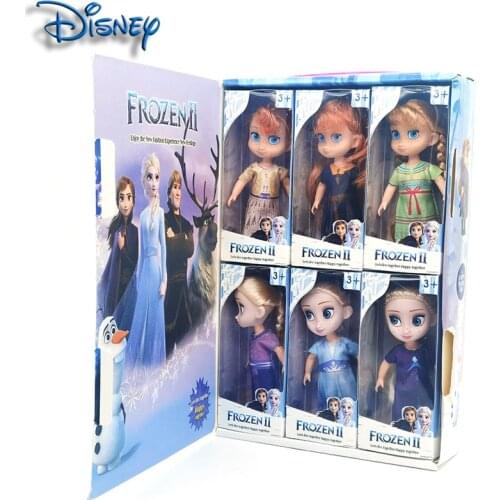 Disney Frozen Anna Elsa doll Snow Queen Anna Elsa Princess doll toy plush toy childrens toy birthday Christmas gift