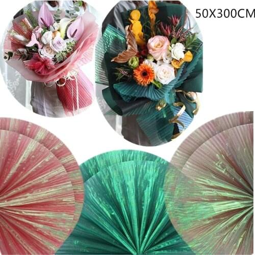 Gauze Flower Wrapping Paper Bouquet Packaging Mesh Flowers Wrapping Paper Material Yarn