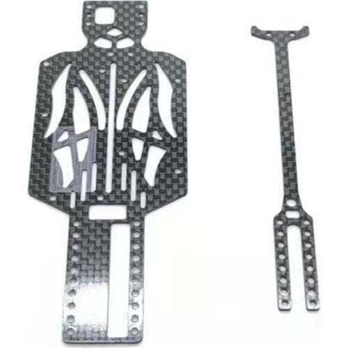 MINI-Q9 Carbon Fiber Bottom Plate&Second Floor Compatible Wheelbase 90 94 98 102 106 110 for Mini-Q9